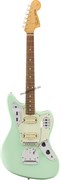FENDER VINTERA '60S JAGUAR® MODIFIED HH, PAU FERRO FINGERBOARD, SURF GREEN электрогитара, цвет зелёный, в комплекте чехол FENDER VINTERA '60S JAGUAR® MODIFIED HH, PAU FERRO FINGERBOARD, SURF GREEN электрогитара, цвет зелёный, в комплекте чехол