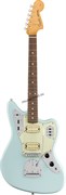 FENDER VINTERA '60S JAGUAR® MODIFIED HH, PAU FERRO FINGERBOARD, SONIC BLUE электрогитара, цвет голубой, в комплекте чехол FENDER VINTERA '60S JAGUAR® MODIFIED HH, PAU FERRO FINGERBOARD, SONIC BLUE электрогитара, цвет голубой, в комплекте чехол