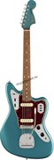 FENDER VINTERA '60S JAGUAR®, PAU FERRO FINGERBOARD, OCEAN TURQUOISE электрогитара, цвет бирюзовый, в комплекте чехол FENDER VINTERA '60S JAGUAR®, PAU FERRO FINGERBOARD, OCEAN TURQUOISE электрогитара, цвет бирюзовый, в комплекте чехол