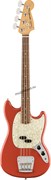 FENDER VINTERA '60S MUSTANG BASS®, PAU FERRO FINGERBOARD, FIESTA RED 4-струнная бас-гитара, цвет красный, в комплекте чехол FENDER VINTERA '60S MUSTANG BASS®, PAU FERRO FINGERBOARD, FIESTA RED 4-струнная бас-гитара, цвет красный, в комплекте чехол