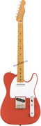FENDER VINTERA '50S TELECASTER®, MAPLE FINGERBOARD, FIESTA RED электрогитара, цвет красный, в комплекте чехол FENDER VINTERA '50S TELECASTER®, MAPLE FINGERBOARD, FIESTA RED электрогитара, цвет красный, в комплекте чехол