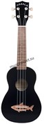 KALA MK-SS/BLK MAKALA SHARK, SOPRANO UKULELE, BLACKTIP, укулеле сопрано, цвет черный