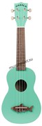 KALA MK-SS/GRN MAKALA SHARK, SOPRANO UKULELE, SURF GREEN укулеле сопрано, цвет зеленый