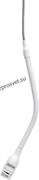 SHURE MX202WP-A/MS театрально-хоровой подвесной микрофон минишотган с потолочным креплением и преампом, цвет белый