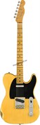 FENDER 1952 TELECASTER® RELIC®, MAPLE FINGERBOARD, AGED NOCASTER BLONDE электрогитара, цвет жёлтый, в комплекте кейс FENDER 1952 TELECASTER® RELIC®, MAPLE FINGERBOARD, AGED NOCASTER BLONDE электрогитара, цвет жёлтый, в комплекте кейс