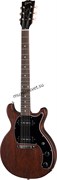 GIBSON 2019 Les Paul Special Tribute DC Worn Brown электрогитара, цвет Worn Brown, чехол в комплекте