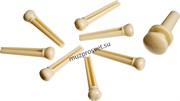 PLANET WAVES PWPS11 MOLDED BRG/END PIN ST, IVORY колышки для крепления струн (7 шт.), цвет слоновой кости