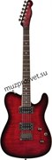 FENDER CSTM TELECASTER FMT HH BCB электрогитара, цвет Black Cherry Burst
