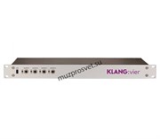 KLANG X-KG-VIER Система персонального мониторинга для создания 5-ти 3D стереомиксов. До 24 входных моно каналов. Сеть Dante™ (AES67) 64*40 каналов. ADAT 24 входных канала. Конвертер оптического сигнала в сигнал сети Dante. 4 независимых стереовыхода. Наст