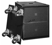 HK AUDIO CDR 210 C компактный пассивный сабвуфер линейного массива серии COHEDRA COMPACT, прогр 1200Вт, 8Ом, 2x10' с тележкой