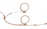 AKG HC81MD beige конденсаторный микрофон с оголовьем, кардиоида, бежевый, разъём MicroDot, 20-20000Гц, 13мВ/Па, сигнал/шум 57дБ-А. Размеры капсюля 8,5x4,4мм. В комплет входят: 1xMDA1 переходник с MicroDot на AKG PT, 2xWM81 сетчатая ветрозащита, 3xW81 поро