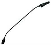 SHURE CVG18S-B/C конденсаторный кардиоидный микрофон на гибком держателе с выключателем, встроенный преамп, черный, длина 45 см.