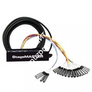 HORIZON SMC1604FBX-100 мультикор, 20 каналов, 16 входов, 4 выхода на разъемах XLR Female, длина 30 метров