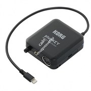 KORG plugKEY-BK портативный аудио/миди интерфейс, цвет черный.