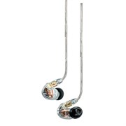 SHURE SE535-CL-E наушники внутриканальные (наушники вставные), три драйвера, прозрачные
