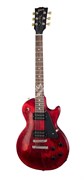 GIBSON LES PAUL FADED 2018 WORN CHERRY электрогитара, цвет вишневый, чехол