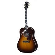 GIBSON 2016/2017 J-45 Progressive Autumn Burst электроакустическая гитара с кейсом, цвет осенний бёрст