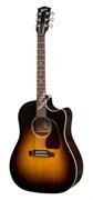 GIBSON 2018 J-45 Cutaway Vintage Sunburst гитара электроакустическая
