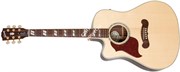GIBSON 2018 Songwriter Studio Left Handed Antique Natural гитара электроакустическая, левосторонняя, в комплекте кейс.