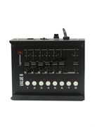 Value 6
                Контроллер Value 6
Пульт управления светом , DMX 512 , 48 каналов, 8 приборов по 6 каналов, Grand master.