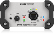 KLARK TEKNIK DN 30R конвертер аналогового стереосигнала из протокола Dante