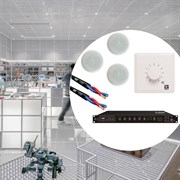 Комплект фонового звука для магазина площадью до 500 квадратных метров