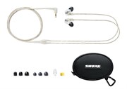 SHURE SE315-CL-E наушники внутриканальные (наушники вставные) с одним драйвером, прозрачные, отсоединяемый кабель SHURE SE315-CL-E наушники внутриканальные (наушники вставные) с одним драйвером, прозрачные, отсоединяемый кабель
