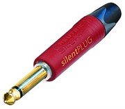 Разъем Jack 1/4" кабельный, моно (не балансный), на кабель ?4-7 мм, с защитой от щелчка ( 100 шт)
