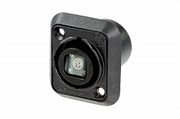 Разъем оптический OpticalCon панельный, 4-канальный + 4 контакта под пайку, IP65