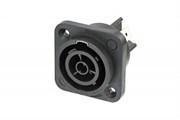 Разъем PowerCon TRUE1® панельный, гнездо, 16 A/250 В, влагозащищенный, IP65  и UL50E