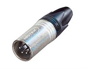 Разъем XLR кабельный, 4 контакта, штекер (100шт)