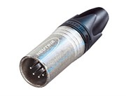 Разъем XLR кабельный, 5 контактов, штекер