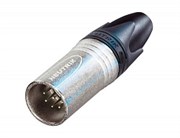Разъем XLR кабельный, 7 контактов, штекер