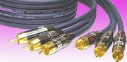 Кабель видео компонентный 3xRCA - 3xRCA 0.75 м (C803, NYS 373)