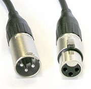 Кабель аудио XLR штекер - XLR гнездо, длиной 35 м.