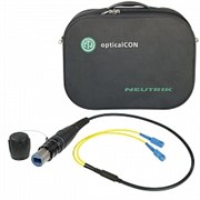 Кабель оптический переходной opticalCon DUO-LC, 2-канальный, многомодовый, PC, в кейсе, длина 3м