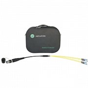 Кабель оптический переходной opticalCon QUAD-LC, 4-канальный, многомодовый, PC, в кейсе, длина 5м