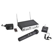 Peavey PV 16DR CHANNEL UHF DUAL RECEIVER - HH - BL 16-канальная радиосистема с двумя ресиверами Peavey PV 16DR CHANNEL UHF DUAL RECEIVER - HH - BL 16-канальная радиосистема с двумя ресиверами