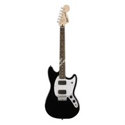 FENDER SQUIER BULLET MUSTANG HH BLK - электрогитара Bullet Mustang, палисандровая накладка грифа, HH, цвет черный