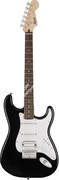 FENDER SQUIER Bullet Stratocaster HSS Hard Tail, Rosewood Fingerboard, Black Электрогитара 6 струн, HSS, фикс. бридж, цв. черный
