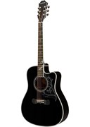 EPIPHONE Dave Navarro 'Jane' Ebony электроакустическая гитара, цвет черный, подписная модель подписная модель Дэйва Наварро.