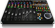 Behringer X-TOUCH - компактный Ethernet/USB/MIDI- контроллер DAW, 9 моториз.фейдеров 100 мм, 8LCD, индикатор времени, HUI, Mackie Control