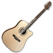 GregBennett ASDMCE - Эл.акуст.гит., dreadnought cutaway, цел.ель (Sitkа), Fishman EQ, анкер, ключ.