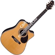 GregBennett D8CE - Эл.акуст.гит., dreadnought cut, цел. Кедр, Fishman EQ(тюнер), ключ.(Индонезия)