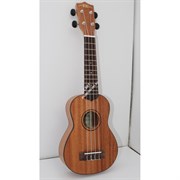 WIKI UK211SM - укулеле Deluxe, красное дерево, цвет натуральный, кейс в компл.
