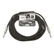 Invotone ACI1110M RU - инструм. кабель, 6,3 джек моно &lt;-> 6,3 джек моно тряп. изол, дл. 10 м