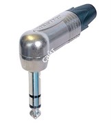 Neutrik NP3RX - разъем Jack 6.3мм угловой TRS (стерео) штекер