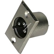 INVOTONE XLR3MB - разъем XLR 3Р, папа, блочный, корпус металл
