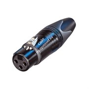 NEUTRIK NC3FXX-B - кабельный разъем XLR (мама)  черненый корпус