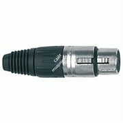 PROEL XLR3FV - разъем XLR 3Р, мама, кабельный,  корпус металл / пластик